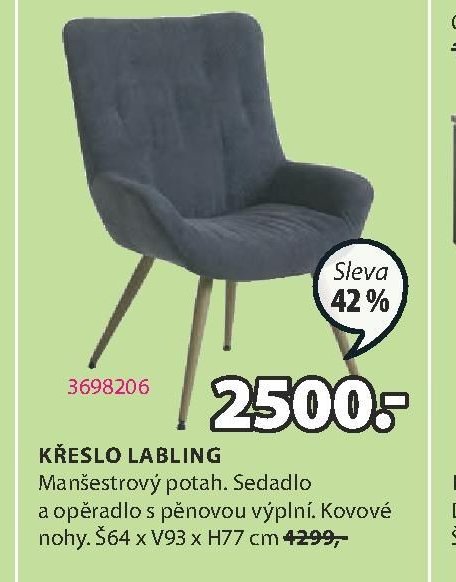 KŘESLO LABLING