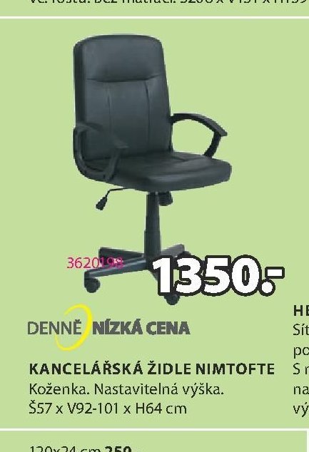 KANCELÁŘSKÁ ŽIDLE NIMTOFTE