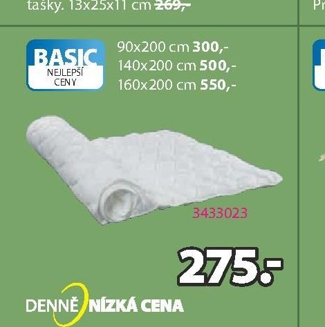 Chránič matrace BASIC T40