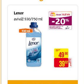 Lenor aviváž 930/750 ml