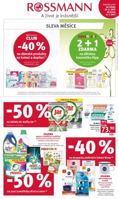 aktuální leták ROSSMANN drogerie 23.6.2021-6.7.2021