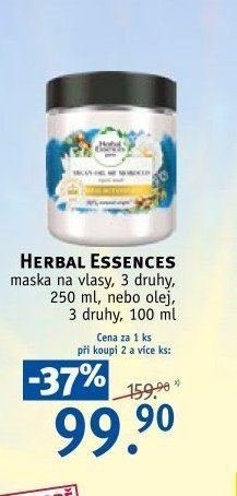 HERBAL ESSENCES maska na vlasy