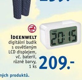 IDEENWELT digitální budík
