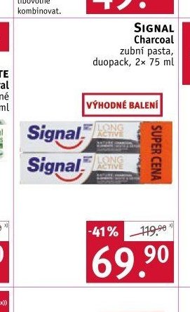 Signal Charcoal zubní pasta
