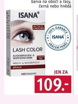 ISANA LASH COLOR barva na obočí a řasy