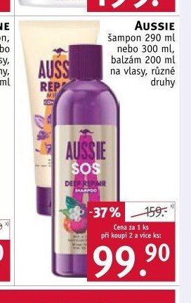 AUSSIE šampon 290 ml nebo balzám 200 ml