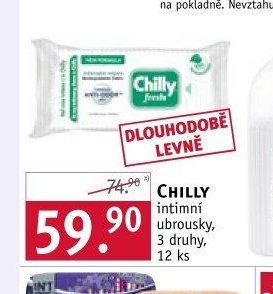 CHILLY intimní ubrousky