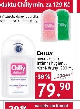 CHILLY mycí gel pro intimní hygienu