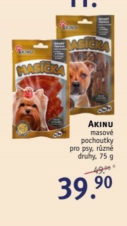Akinu masové pochoutky pro psy