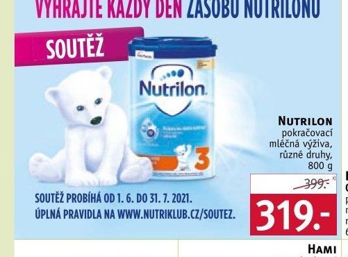 Nutrilon pokračovací mléčná výživa