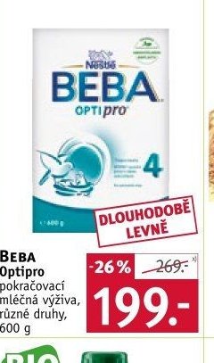 BEBA Optipro pokračovací mléčná výživa