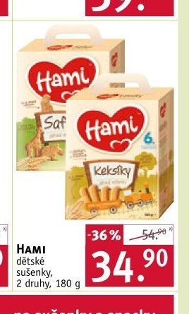 Hami dětské sušenky