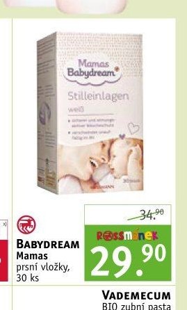 BABYDREAM Mamas prsní vložky