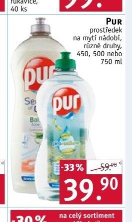 Pur prostředek na mytí nádobí