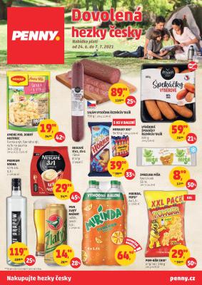 aktuální leták Penny Market 24.6.2021-7.7.2021