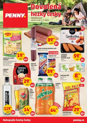 aktuální leták Penny Market 24.6.2021-7.7.2021