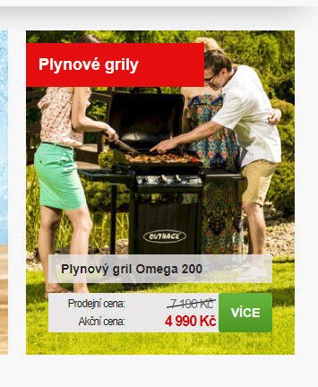 Plynový gril Omega 200