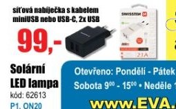 síťová nabíječka s kabelem miniUSB