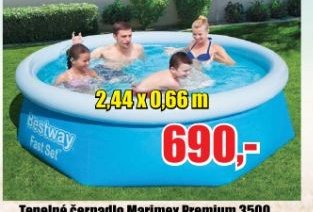 Bazén Bestway 244 x 66 cm bez filtrace