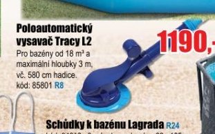 Poloautomatický vysavač Tracy L2
