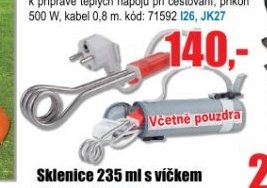 Nerezový ponorný vařič