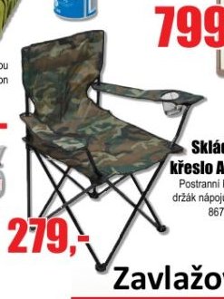 Skládací křeslo Army