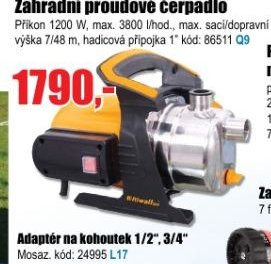Zahradní proudové čerpadlo