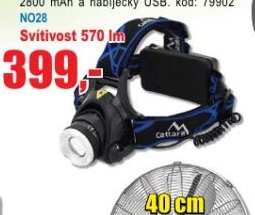 Nabíjecí svítilna LED 6W