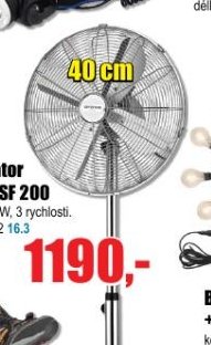 Ventilátor ORAVA SF 200