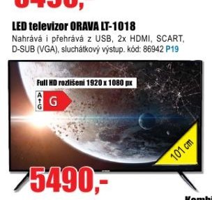 LED televizor ORAVA LT-1018