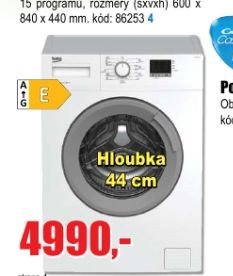 Pračka BEKO WUE 6511 BS
