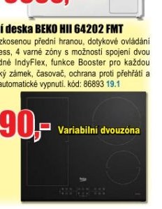 Indukční deska BEKO HII 64202 FMT