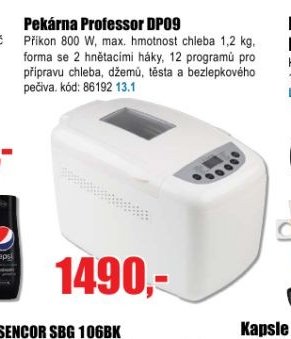Pekárna Professor DP09