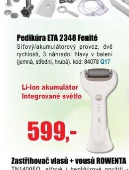 Pedikúra ETA 2348 Fenité