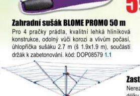 Zahradní sušák BLOME PROMO 50 m