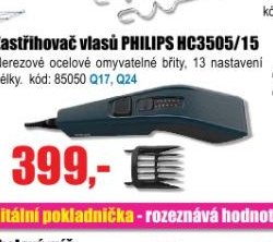Zastřihovač vlasů PHILIPS HC3505/15