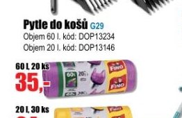 Pytle do košů