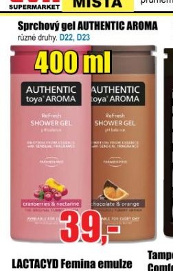 Sprchový gel AUTHENTIC AROMA