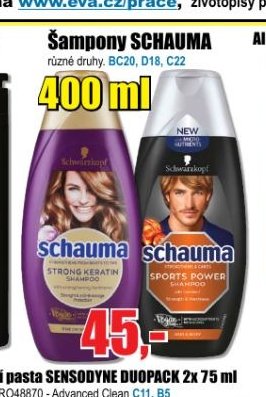 Šampony SCHAUMA