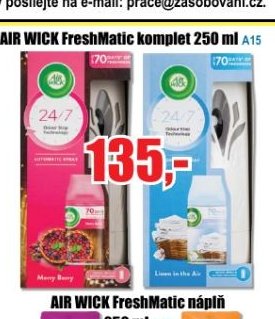AIR WICK FreshMatic komplet 250 ml