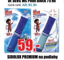 Dr. DEVIL WC Point Block 75 ml