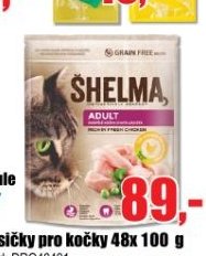 SHELMA 750 g bezobilné granule