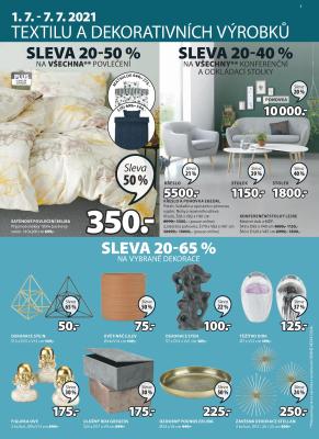 aktuální leták Jysk 1.7.2021-14.7.2021