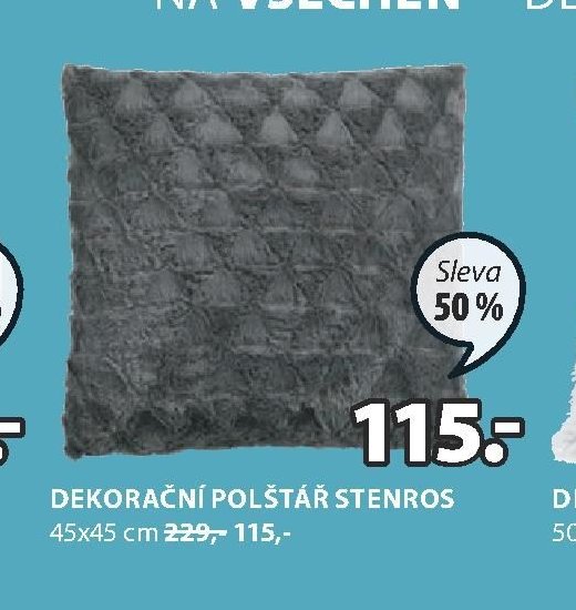 DEKORAČNÍ POLŠTÁŘ STENROS