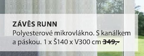 ZÁVĚS RUNN