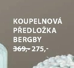 KOUPELNOVÁ PŘEDLOŽKA BERGBY