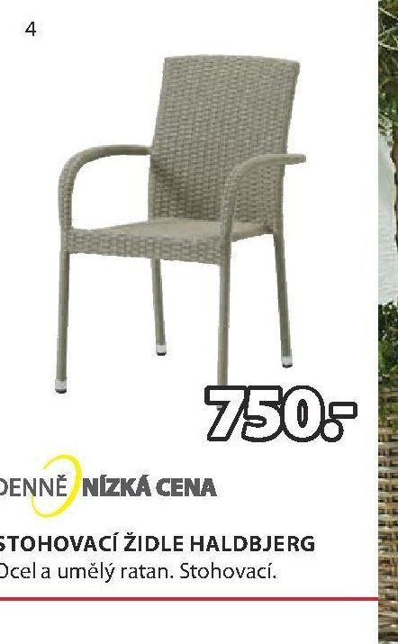 STOHOVACÍ ŽIDLE HALDBJERG