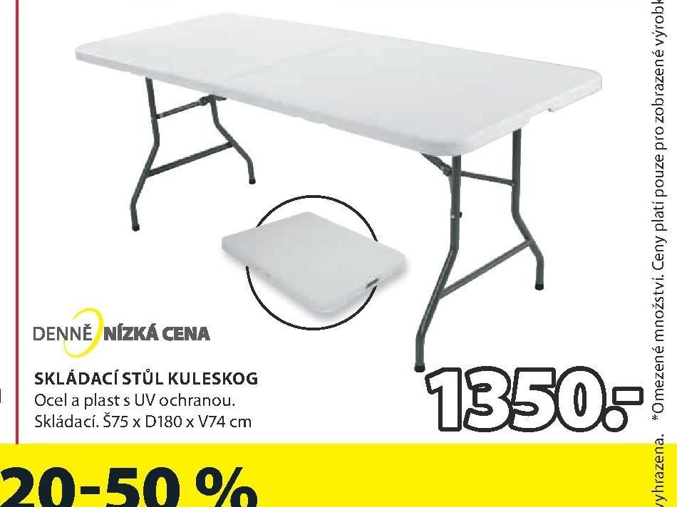 SKLÁDACÍ STŮL KULESKOG