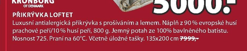 PŘIKRÝVKA LOFTET