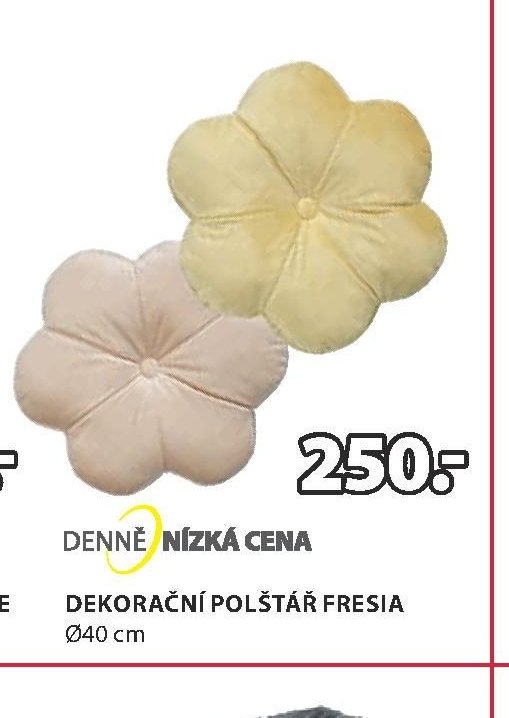 DEKORAČNÍ POLŠTÁŘ FRESIA